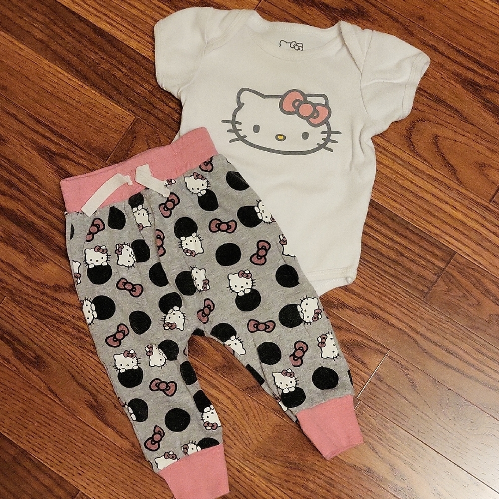 Hello Kitty Baby Outfit